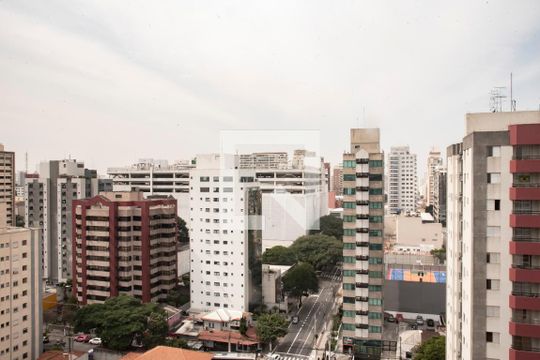 Vista da Varanda do Studio de kitnet/studio à venda com 1 quarto, 21m² em Vila Clementino, São Paulo