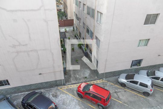 Vista da Área de serviço  de kitnet/studio para alugar com 1 quarto, 32m² em Taboão, São Bernardo do Campo