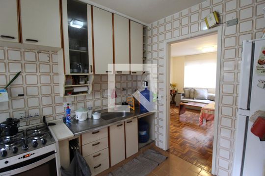 Cozinha e Área de Serviço de apartamento à venda com 4 quartos, 95m² em Vila Olímpia, São Paulo