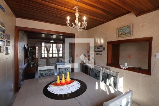 Sala de Jantar de casa à venda com 4 quartos, 170m² em Estância Velha, Canoas