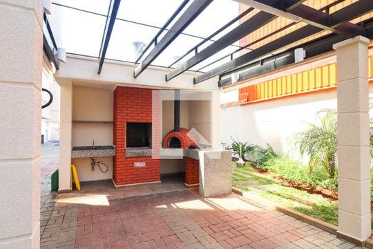 Área comum - Churrasqueira de apartamento para alugar com 2 quartos, 48m² em Parque João Ramalho, Santo André