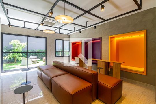 Área comum - Coworking de apartamento para alugar com 1 quarto, 29m² em Pinheiros, São Paulo