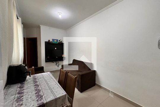 Sala de apartamento à venda com 3 quartos, 89m² em Vila Humaita, Santo André