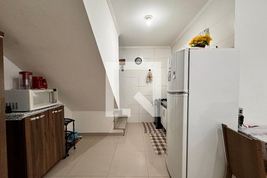 Cozinha de apartamento à venda com 3 quartos, 89m² em Vila Humaita, Santo André