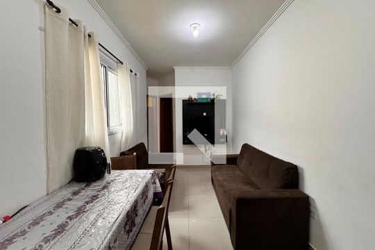 Sala de apartamento à venda com 3 quartos, 89m² em Vila Humaita, Santo André