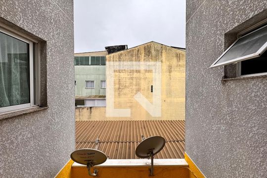 Vista da sala  de apartamento à venda com 3 quartos, 89m² em Vila Humaita, Santo André
