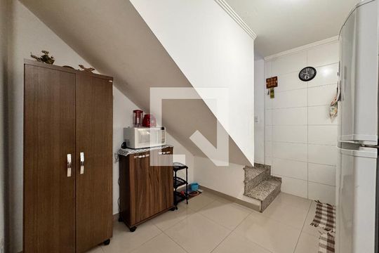 Cozinha de apartamento à venda com 3 quartos, 89m² em Vila Humaita, Santo André