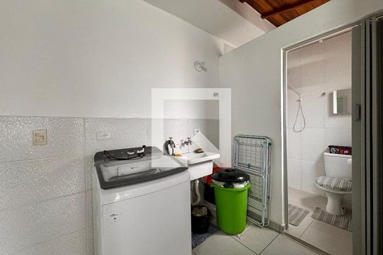 Lavanderia de apartamento à venda com 3 quartos, 89m² em Vila Humaita, Santo André