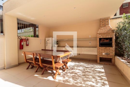 Área comum de apartamento para alugar com 2 quartos, 84m² em Moema, São Paulo