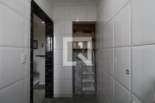 Área de Serviço de apartamento à venda com 3 quartos, 98m² em Campestre, Santo André