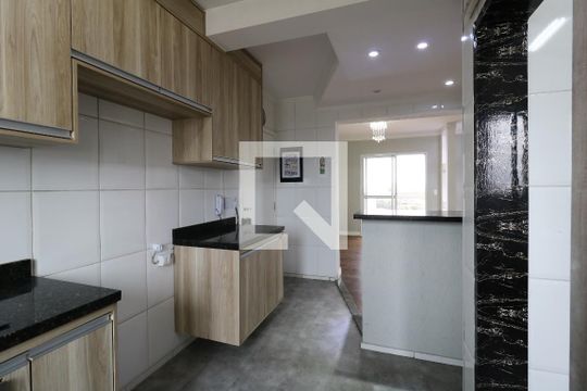 Cozinha de apartamento à venda com 3 quartos, 98m² em Campestre, Santo André