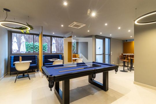 Salão de Jogos de kitnet/studio para alugar com 1 quarto, 26m² em Consolação, São Paulo
