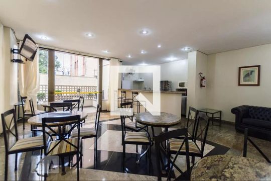 Área Comum - Salão de Festas de kitnet/studio à venda com 1 quarto, 32m² em Campos Elíseos, São Paulo