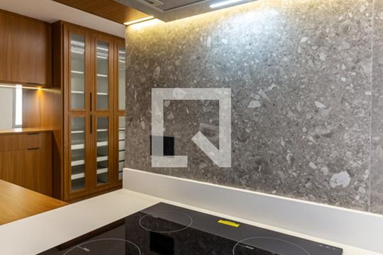 Cozinha de kitnet/studio à venda com 1 quarto, 32m² em Campos Elíseos, São Paulo