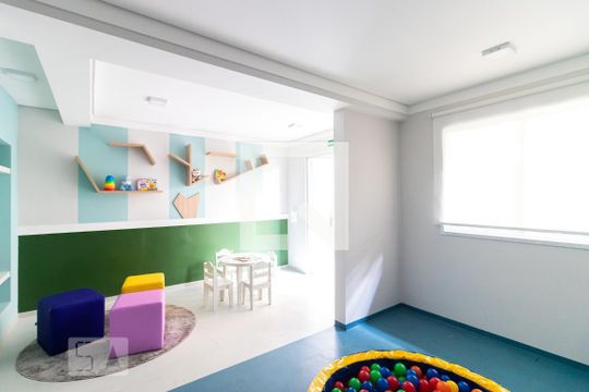 Área Comum - Brinquedoteca de apartamento para alugar com 1 quarto, 28m² em Vila Penteado, São Paulo