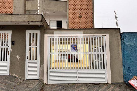 Fachada + plaquinha de apartamento à venda com 3 quartos, 140m² em Vila Pires, Santo André