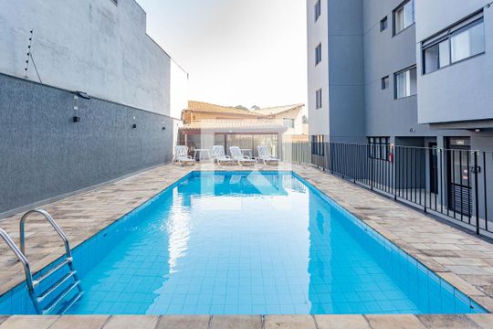 Área comum - Piscina de apartamento para alugar com 2 quartos, 65m² em Parque Fongaro, São Paulo