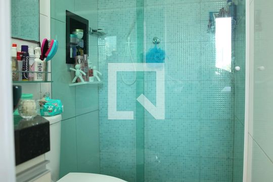 Banheiro da Suíte de casa à venda com 3 quartos, 103m² em Anchieta, São Bernardo do Campo