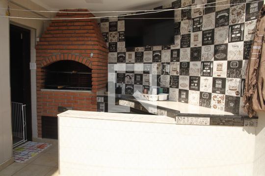 Área de Churrasco / Quintal de casa à venda com 3 quartos, 103m² em Anchieta, São Bernardo do Campo