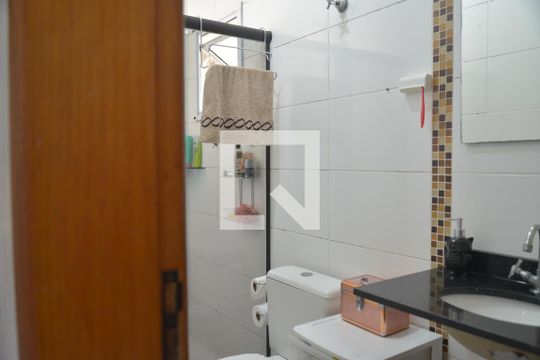 Banheiro Social de apartamento à venda com 3 quartos, 140m² em Vila Guiomar, Santo André