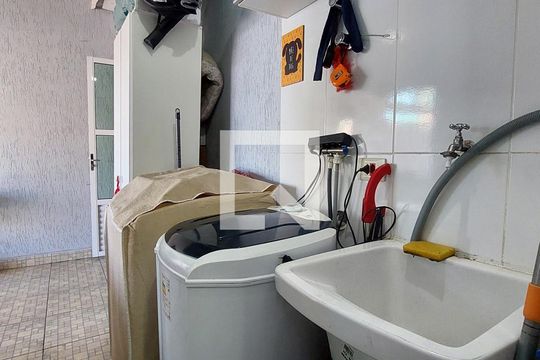 Área de Serviço de apartamento à venda com 2 quartos, 88m² em Vila Apiaí, Santo André