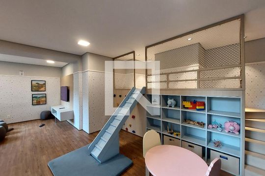Área comum de apartamento para alugar com 2 quartos, 46m² em Jardim Marajoara, São Paulo