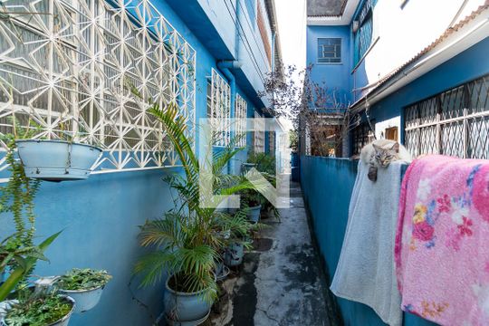 Área comum das 3 casas de casa à venda com 4 quartos, 245m² em Penha Circular, Rio de Janeiro