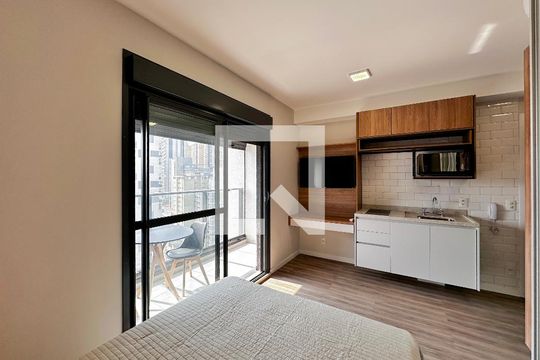 Studio  de kitnet/studio à venda com 1 quarto, 29m² em Jardim das Acacias, São Paulo