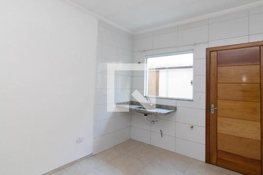 Sala/Cozinha de casa de condomínio à venda com 1 quarto, 34m² em Vila Santa Teresa (zona Leste), São Paulo