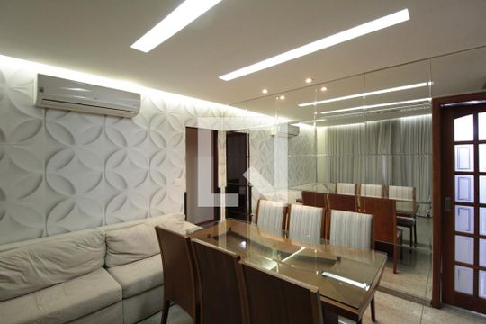 Sala de apartamento à venda com 4 quartos, 175m² em Paqueta, Belo Horizonte