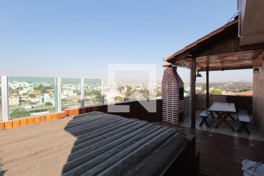 Piscina e Área Gourmet de apartamento à venda com 4 quartos, 175m² em Paqueta, Belo Horizonte