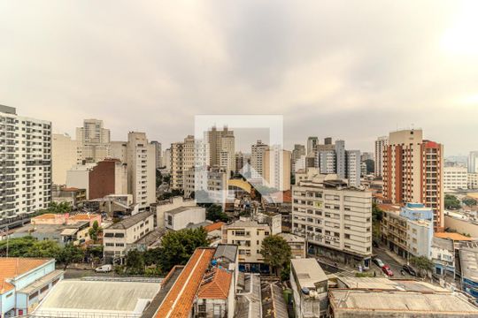 Vista do Quarto de apartamento à venda com 1 quarto, 60m² em Campos Elíseos, São Paulo