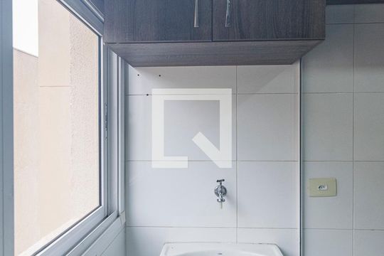 Área de Serviço de apartamento para alugar com 2 quartos, 56m² em Vila Valparaíso, Santo André