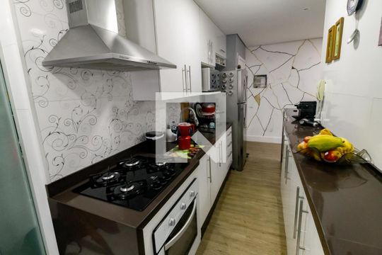 Cozinha - Armários de apartamento à venda com 2 quartos, 55m² em Jardim Irapua, Taboão da Serra