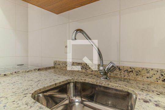 Cozinha de apartamento à venda com 1 quarto, 40m² em Centro, São Paulo