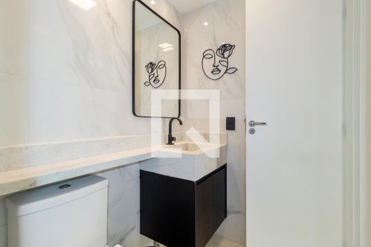 Banheiro de apartamento à venda com 1 quarto, 34m² em Mooca, São Paulo