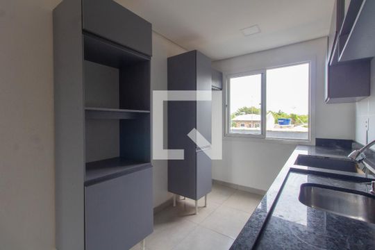 Cozinha e Área de Serviço de apartamento para alugar com 2 quartos, 50m² em Bom Princípio, Gravataí