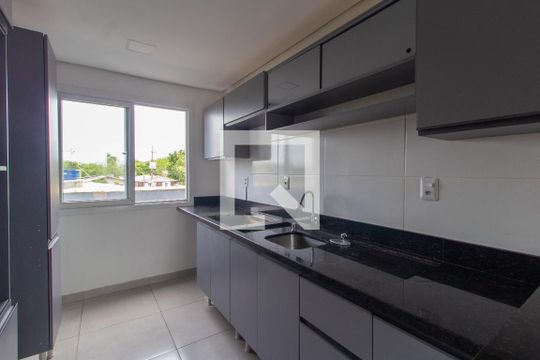 Cozinha e Área de Serviço de apartamento para alugar com 2 quartos, 50m² em Bom Princípio, Gravataí