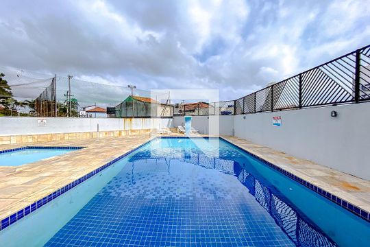 Área comum - Piscina de apartamento para alugar com 2 quartos, 57m² em Vila Canero, São Paulo