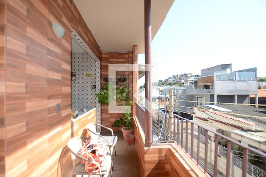 Varanda da Sala de casa à venda com 4 quartos, 110m² em Irajá, Rio de Janeiro