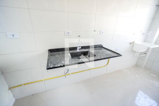 Cozinha de apartamento à venda com 2 quartos, 35m² em Vila Carrão, São Paulo