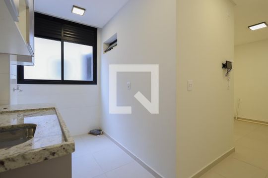 Cozinha e Área de Serviço de apartamento para alugar com 1 quarto, 24m² em Santana, São Paulo