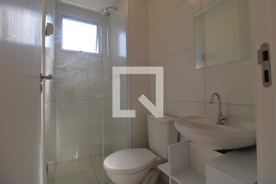 Banheiro de apartamento à venda com 2 quartos, 40m² em Usina Piratininga, São Paulo