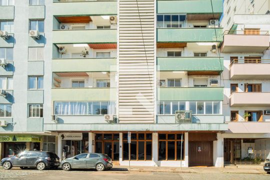 Fachada de apartamento para alugar com 1 quarto, 28m² em Centro Histórico, Porto Alegre
