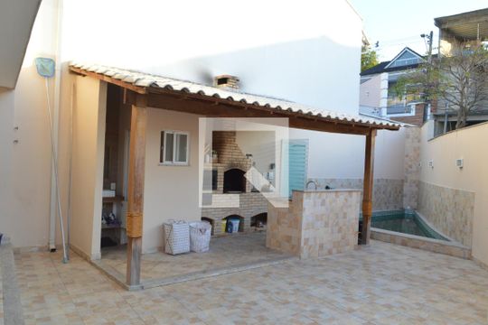 Área Gourmet  de casa de condomínio à venda com 5 quartos, 320m² em Jacarepaguá, Rio de Janeiro
