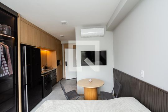 Studio de kitnet/studio para alugar com 1 quarto, 25m² em Vila Nova Conceição, São Paulo