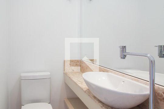 Lavabo de apartamento à venda com 2 quartos, 112m² em Vila Nova Conceição, São Paulo