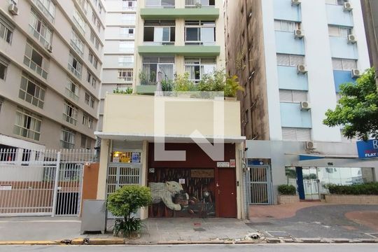 Fachada de apartamento à venda com 1 quarto, 49m² em Consolação, São Paulo