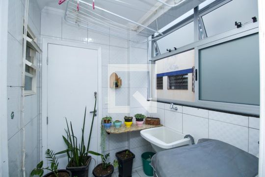 Área de Serviço de apartamento à venda com 3 quartos, 95m² em São Lucas, Belo Horizonte