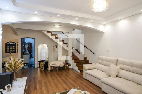 Sala de casa à venda com 3 quartos, 243m² em Nova Gerti, São Caetano do Sul